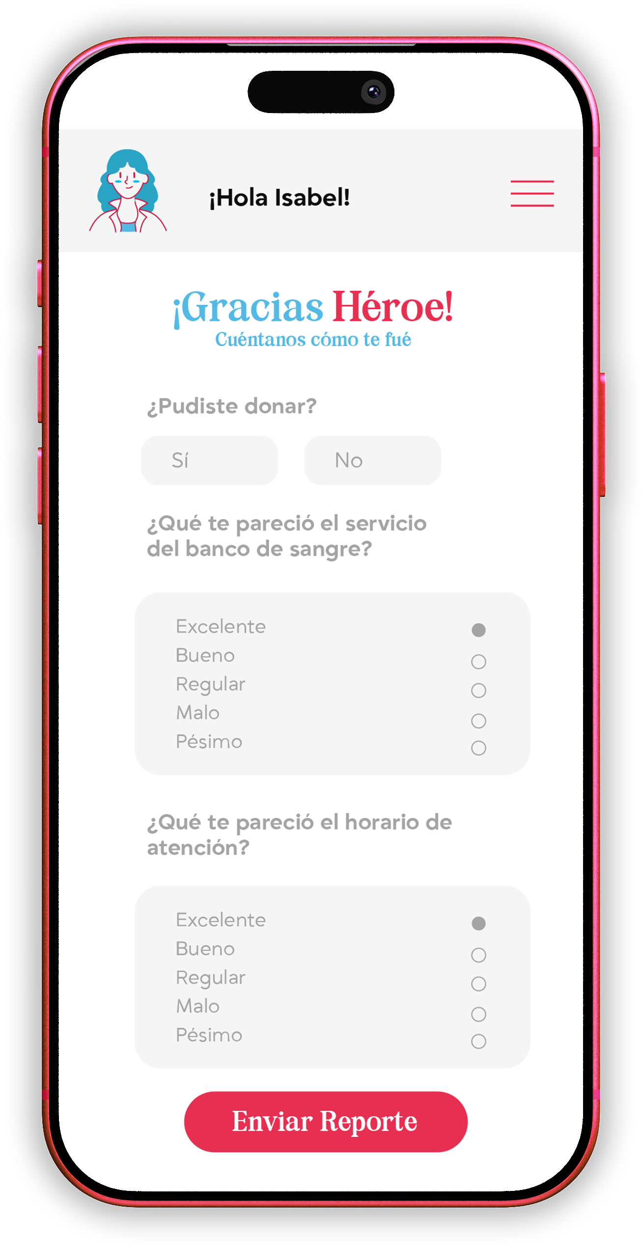 Héroes SdeH App Screenshot